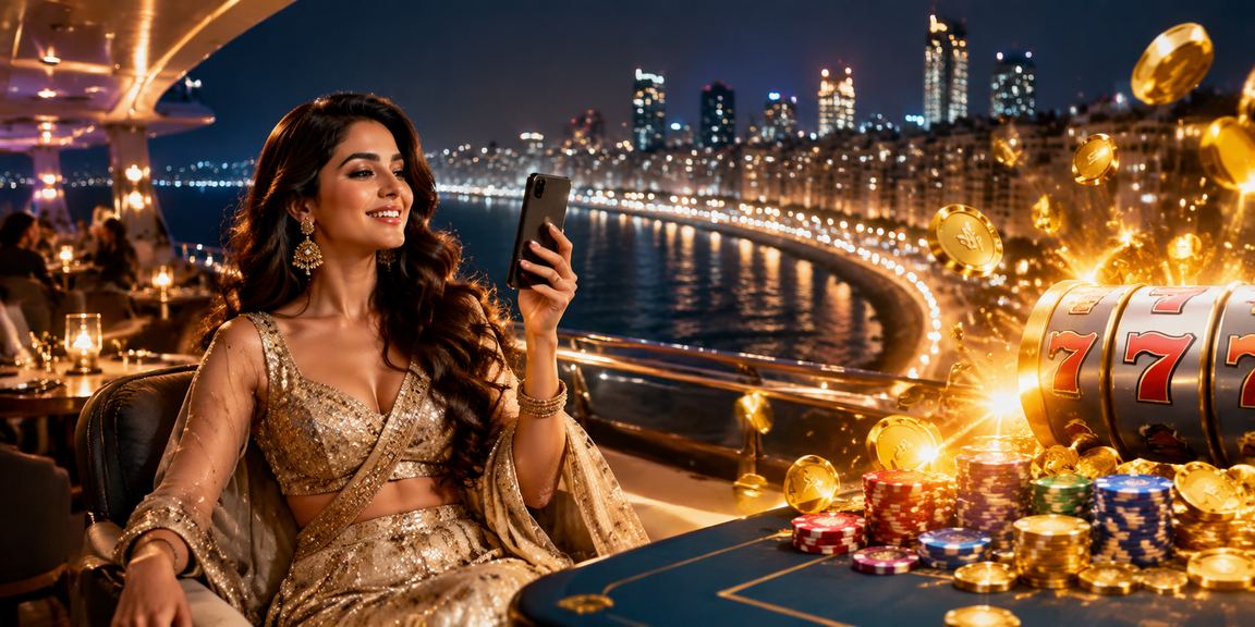 Mumbai Marine Drive evening casino slot game entertainment